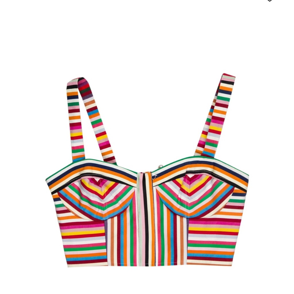 AMUR printed crop top